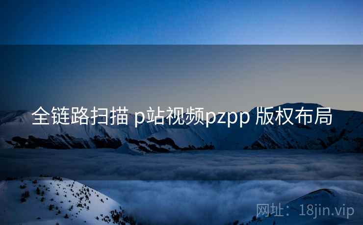 全链路扫描 p站视频pzpp 版权布局 第2张 全链路扫描 p站视频pzpp 版权布局 第2张